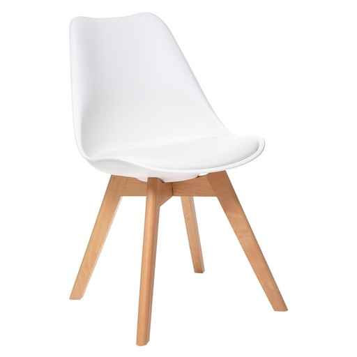 Chaise scandinave blanc