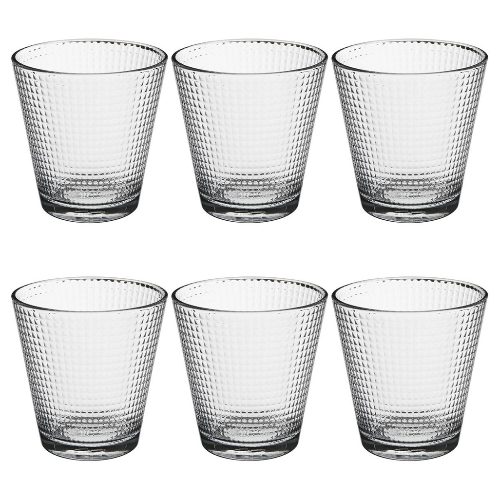 Lot de 6 verres à eau 25 cl