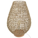 Lampe en raphia