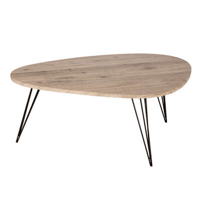 [140364] Table basse bois naturel 112 x 80 cm