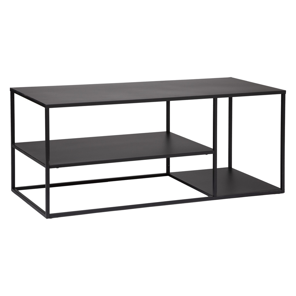 [185062] Meuble TV en métal noir