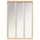 Miroir atelier encadrement bois