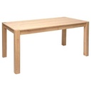 Table à manger 160 x 80 cm ton chêne