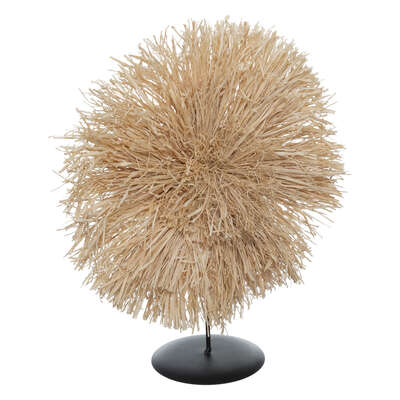 Objet décoratif en raphia