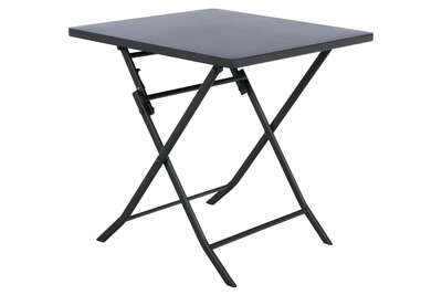 [139952] Table d'extérieur carrée grise