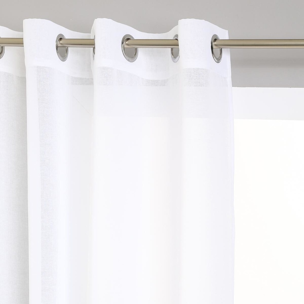 [120943Z] Voilage blanc 140 x 240 cm