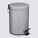 Poubelle salle de bain 3 L grise