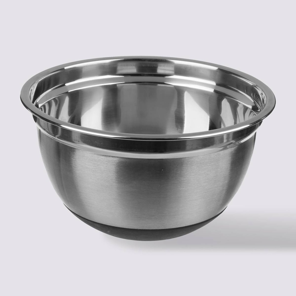 [124601] Saladier inox antidérapant 1 L