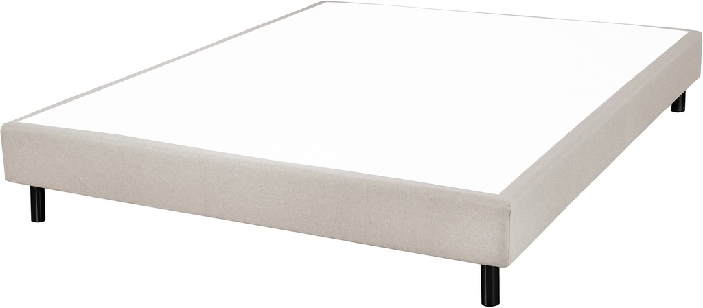 Sommier tapissier lin 160 x 200 cm