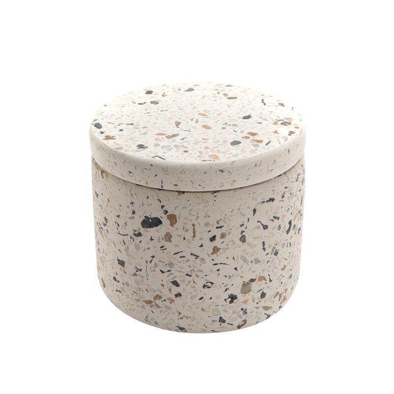 Boîte décorative en terrazzo