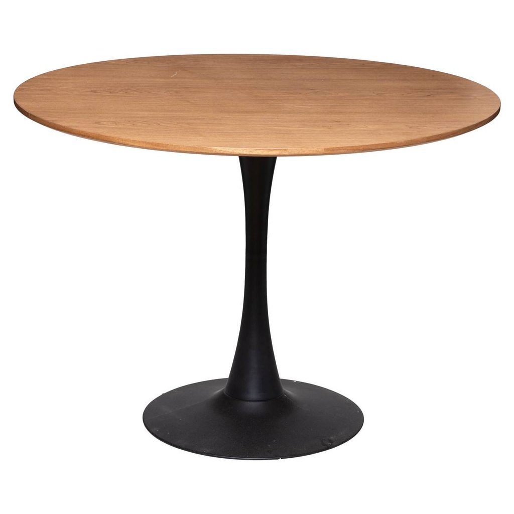 Table à manger Ø 100 cm chêne