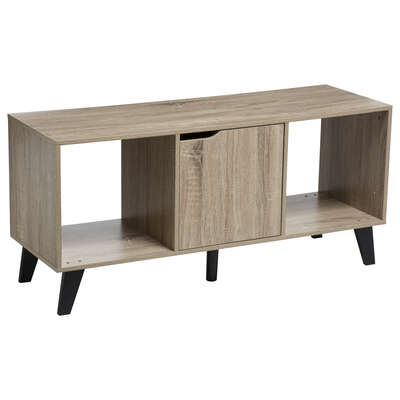 Meuble TV MDF couleur Pin
