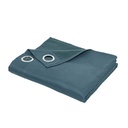 Rideau isolant thermique bleu paon 140 x 240 cm