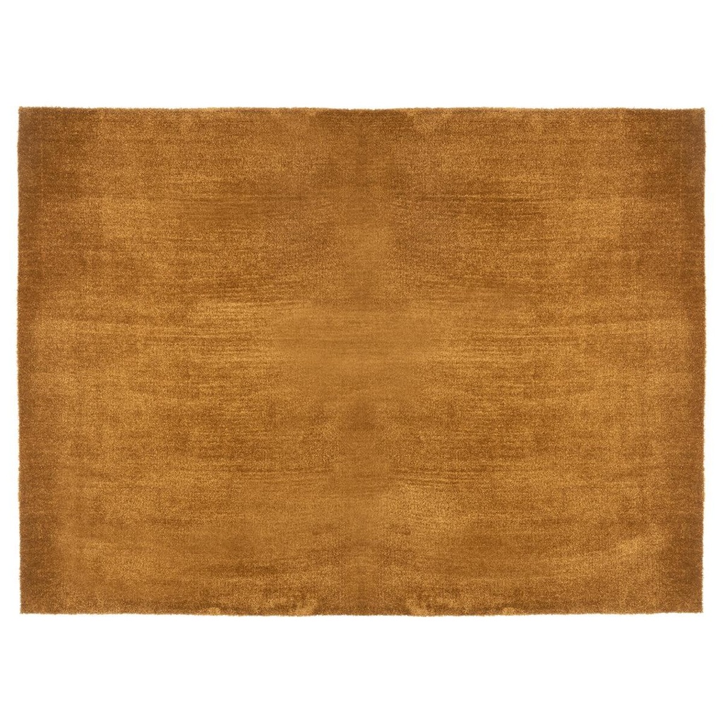 Tapis touché velours 120 x 170 cm ocre