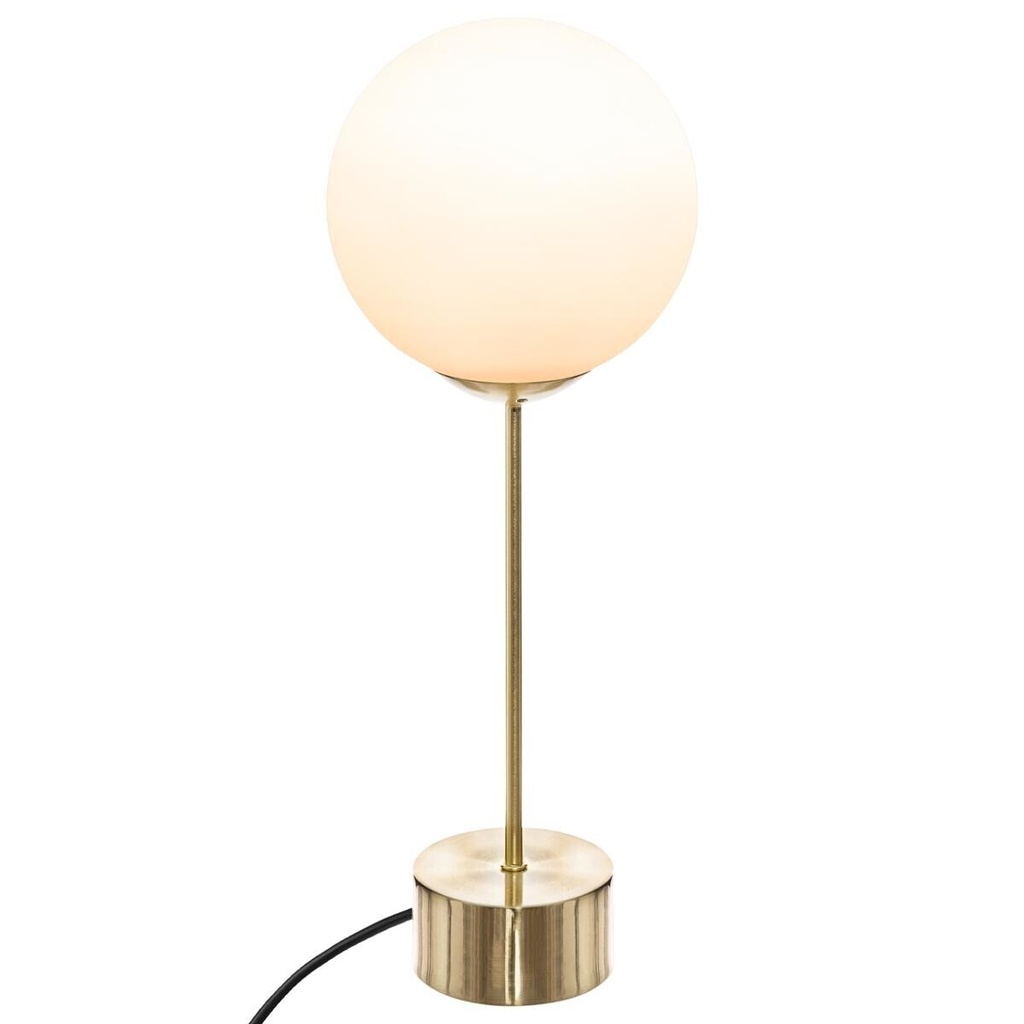 [167521] Lampe dorée globe