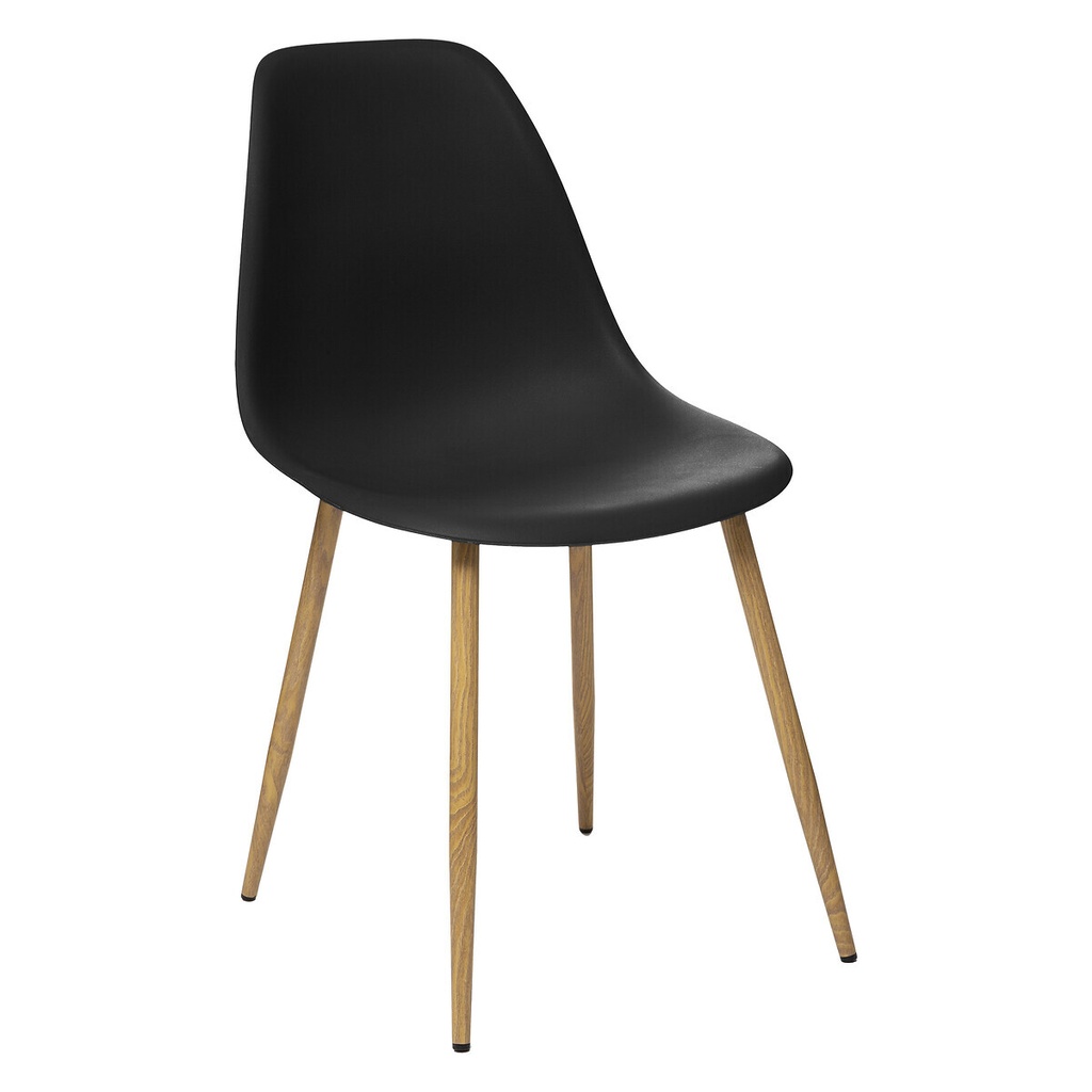 Chaise noire Taho
