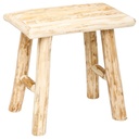 Tabouret d'appoint naturel