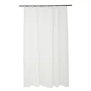 Rideau de douche blanc 180 x 200 cm