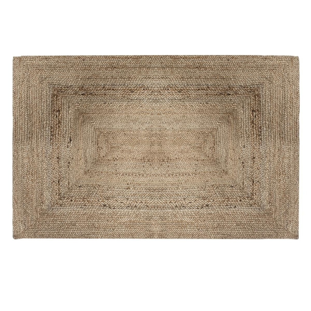 Tapis en jute naturel 120 x 170 cm