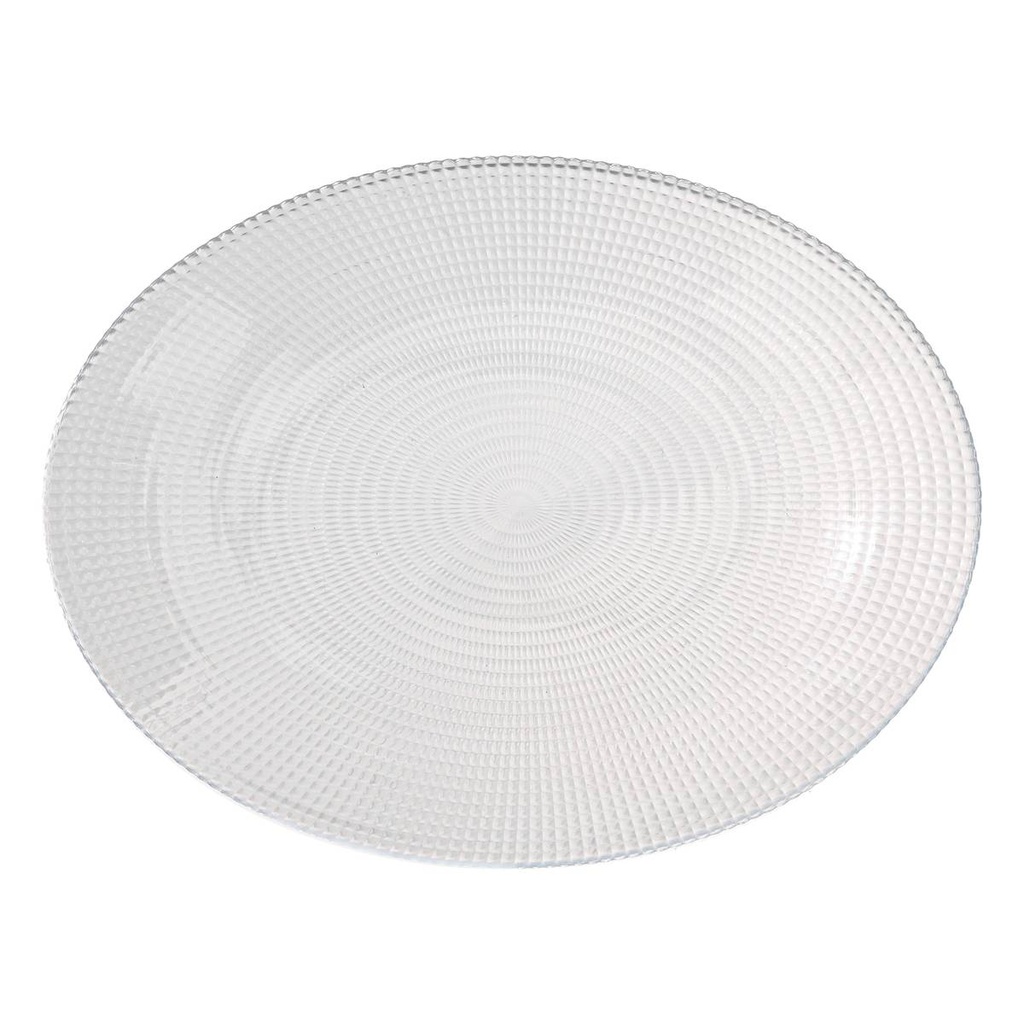 [154960] Plat ovale en verre