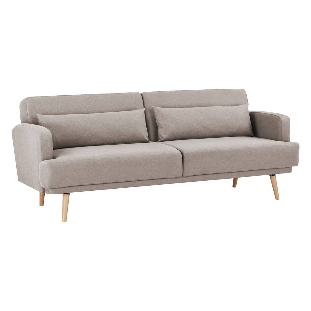 [140329B] Canapé banquette 3 places beige
