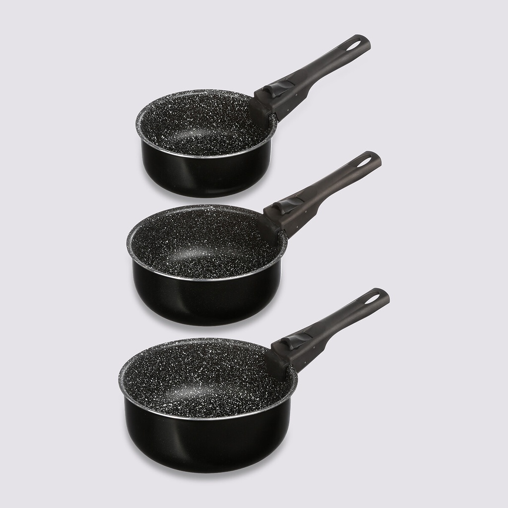 Lot de 3 casseroles 16, 18 et 20 cm