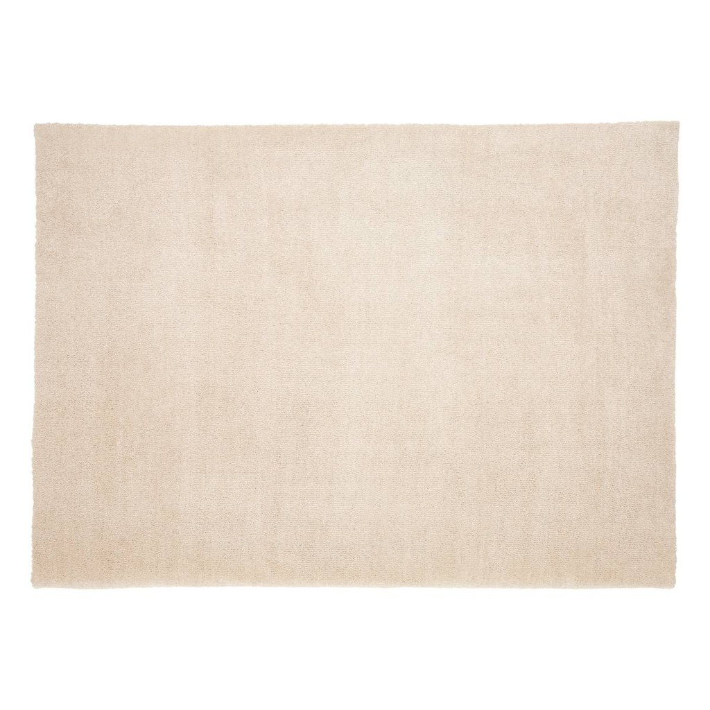 Tapis touché velours 160 x 230 cm ivoire