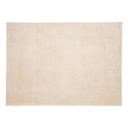 Tapis touché velours 160 x 230 cm ivoire
