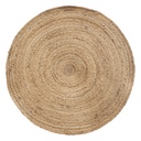 Tapis rond jute naturel Ø 80 cm