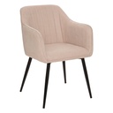 Fauteuil dîner beige