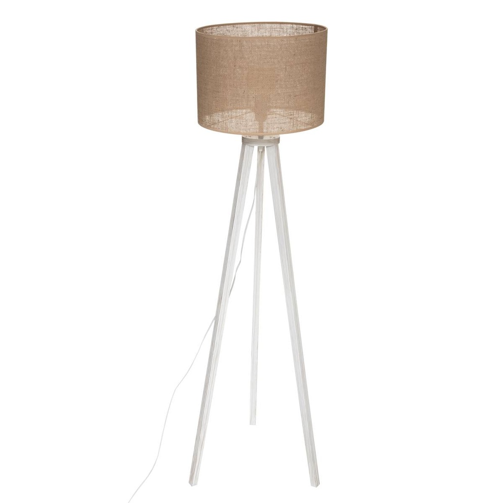 Lampadaire bois naturel Alva H. 143 cm