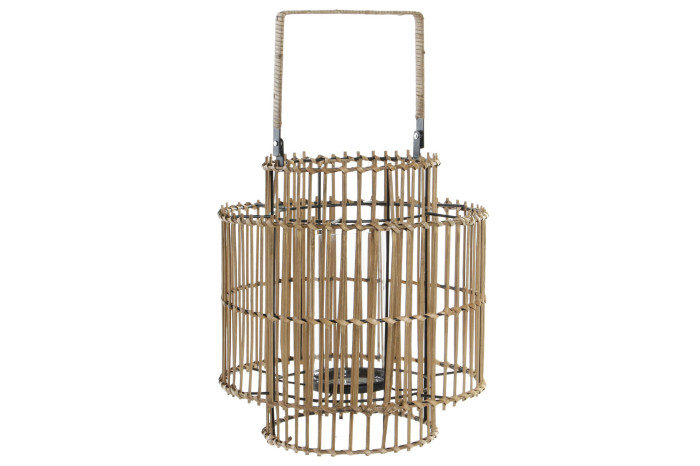 Photophore bambou H. 47 cm