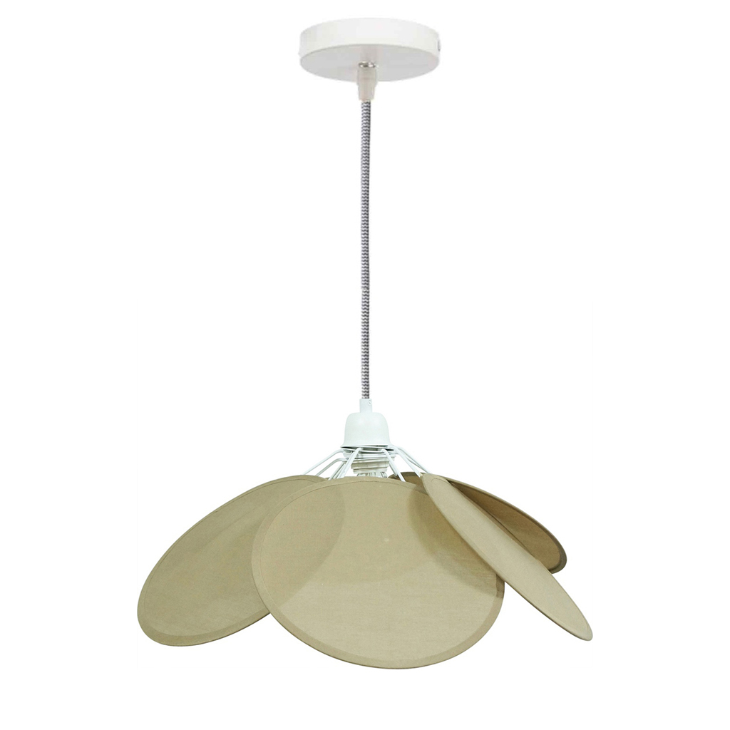 [013359] Suspension pétale taupe