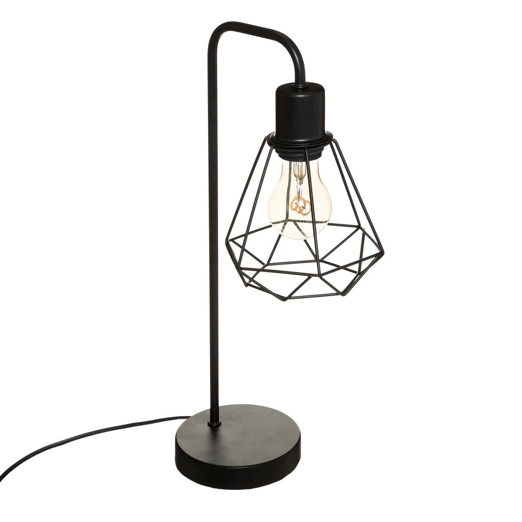 [181933] Lampe bureau métal filaire