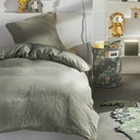 Parure de lit gaze de coton sauge 140 x 200 cm