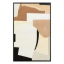Toile peinte encadrée 75 x 116 cm