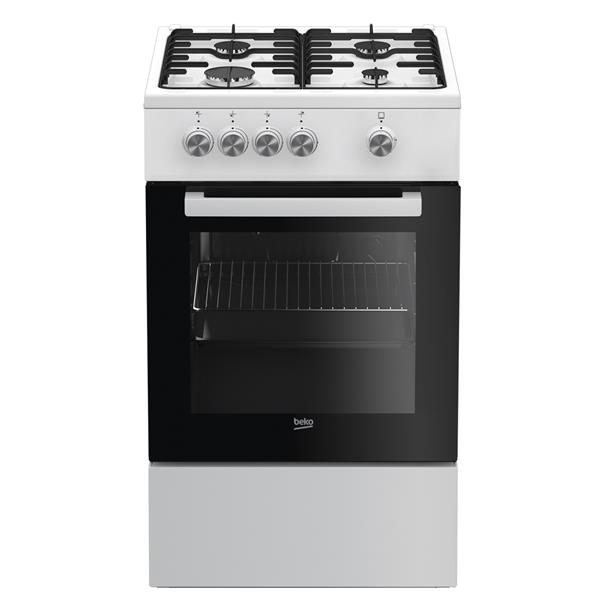 [FSG52000DWC] Cuisinière à gaz Beko blanc