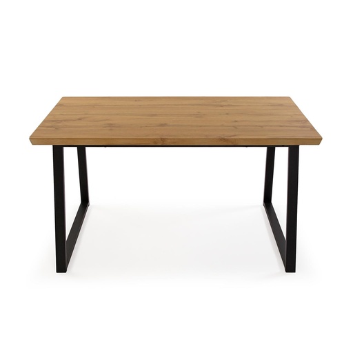 Table à manger 140 cm piètement noir