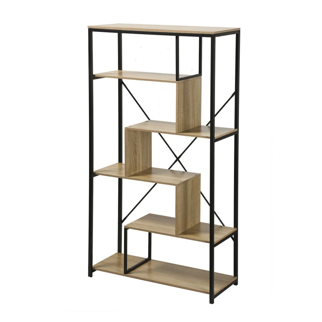 Bibliothèque 6 niveaux H. 160 cm