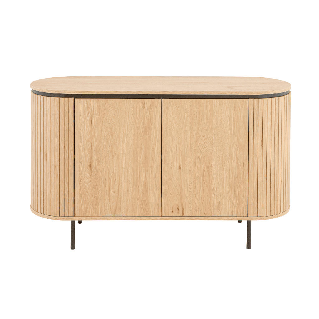 [14883133] Buffet arrondi 2 portes L. 120 cm