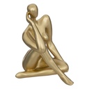 Statuette femme H. 25 cm or
