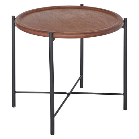 [213077] Table basse manguier Ø 50,5 cm