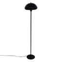 Lampadaire métal noir H. 140 cm