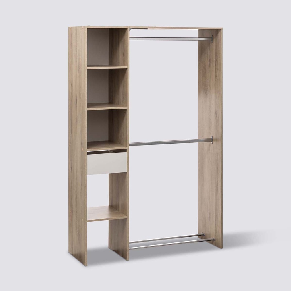 [193550] Armoire dressing avec 2 penderies
