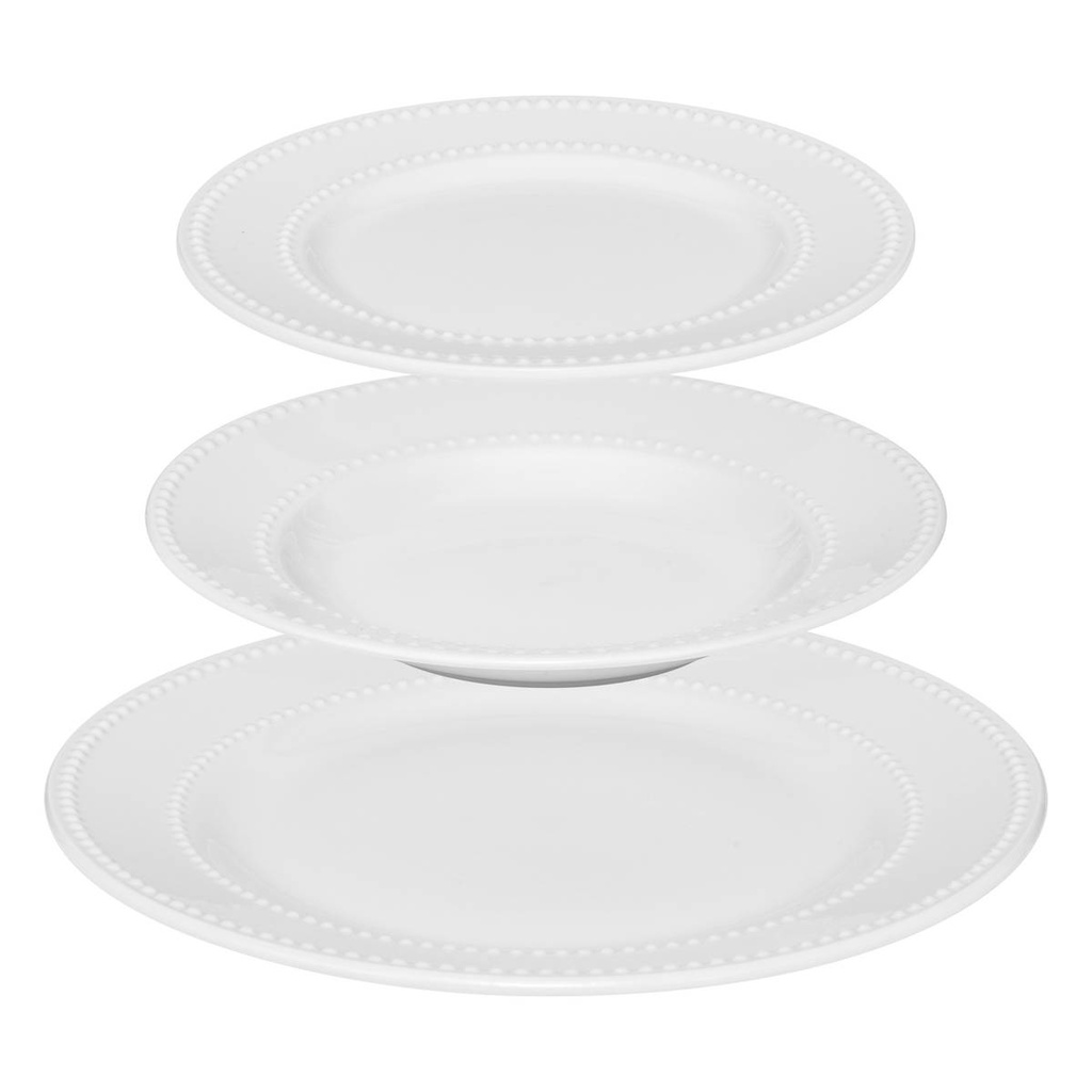 Service vaisselle 18 pièces en porcelaine